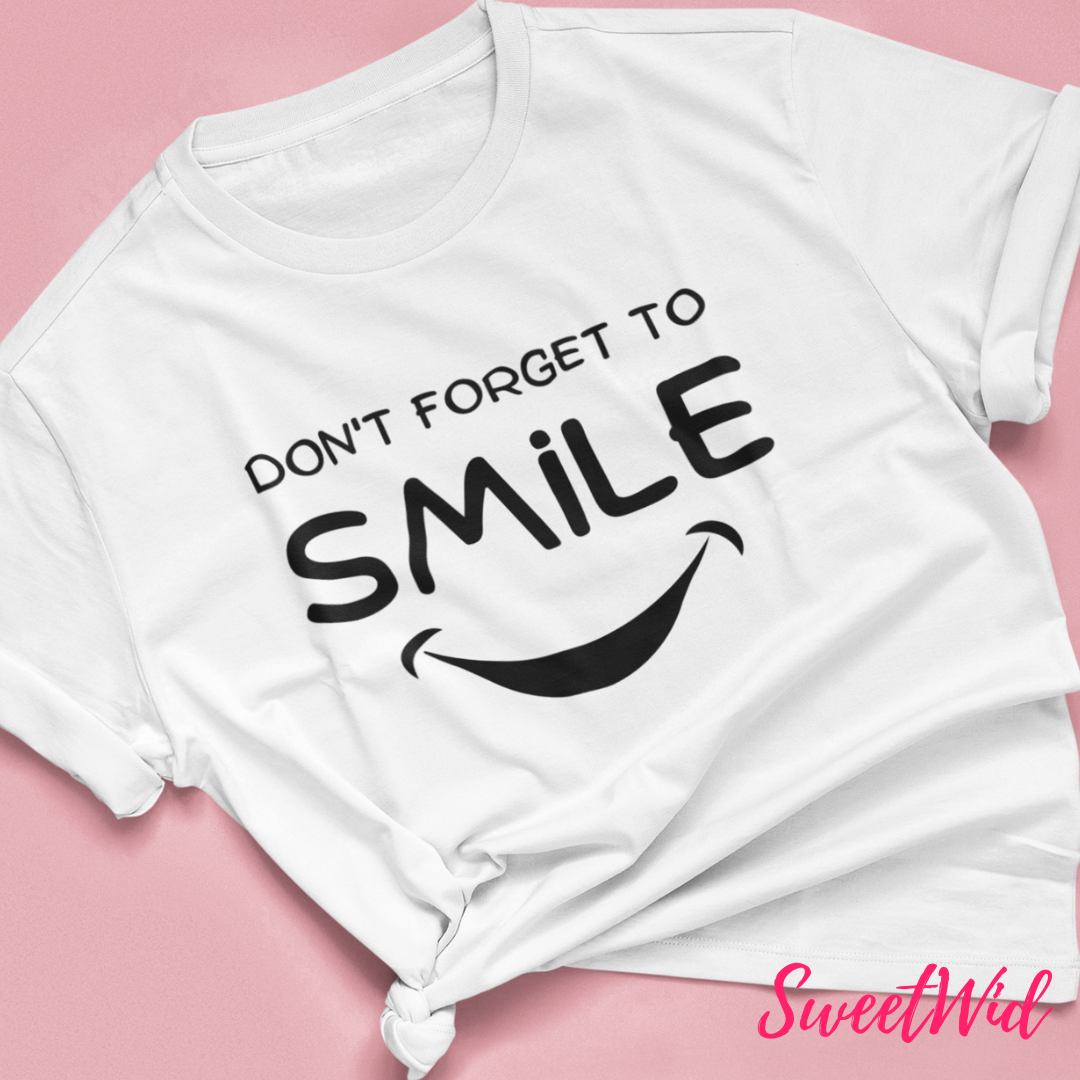 国内外の人気集結！ Sleeve Short Smile Adult T-shirt SweetWid – コミック・アニメ