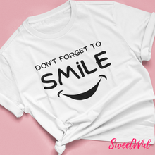 Load image into Gallery viewer, Adult Smile Short Sleeve T-shirt
